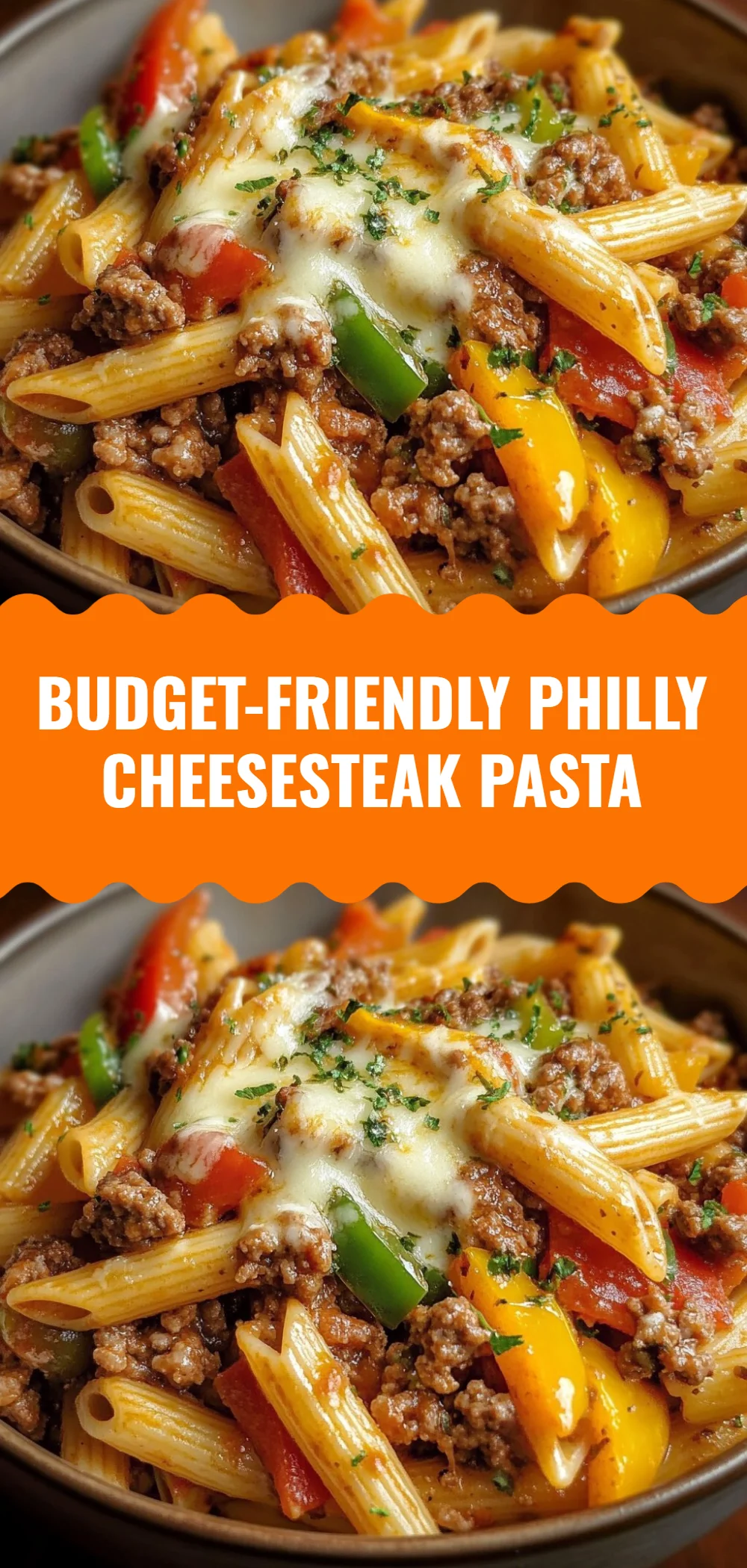 Budget-Friendly Philly Cheesesteak Pasta
