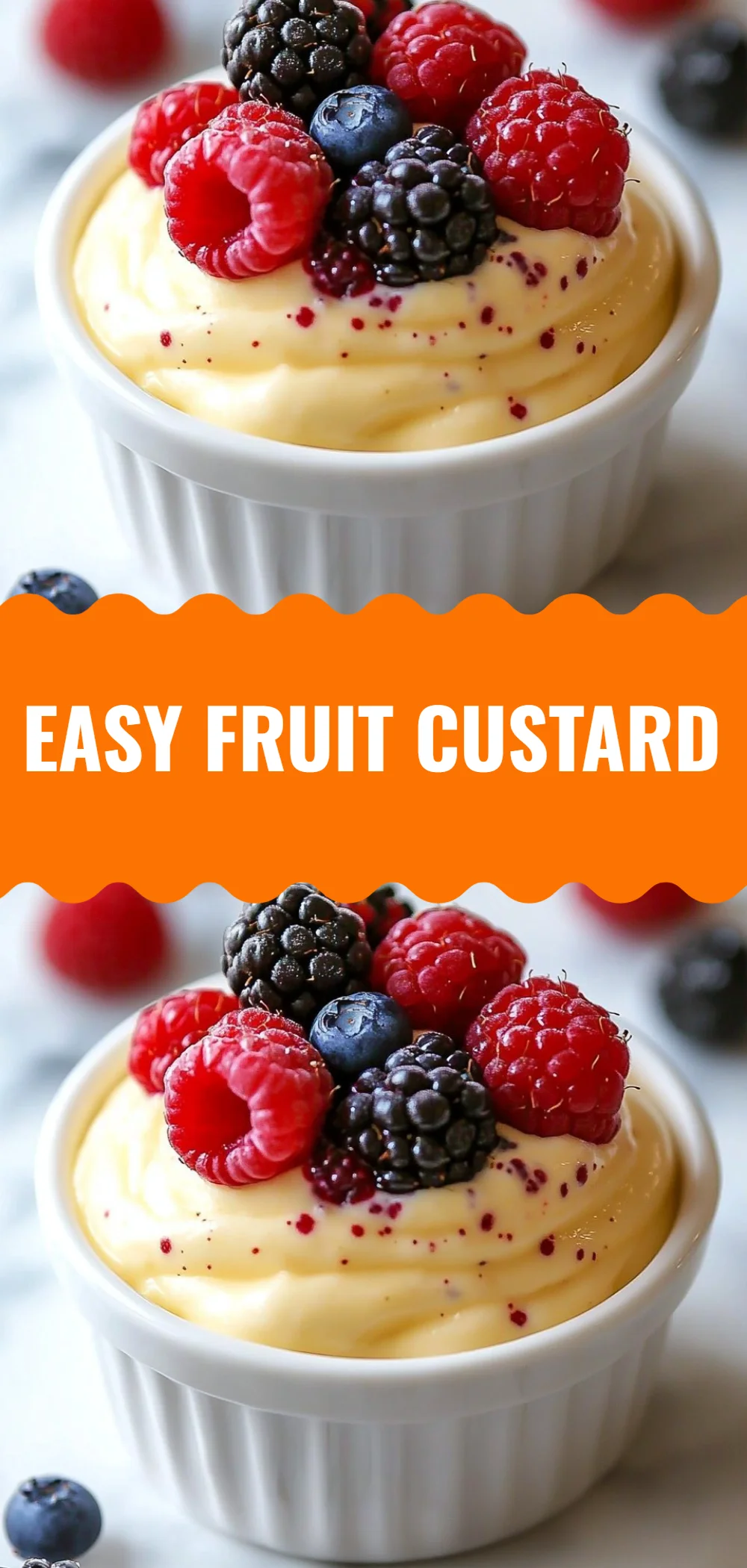 Easy Fruit Custard