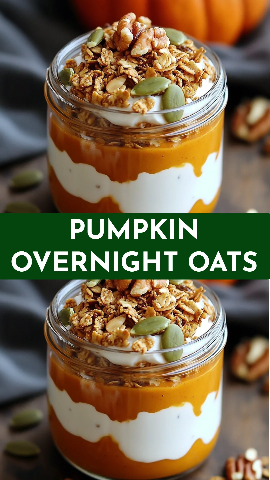 Pumpkin Overnight Oats